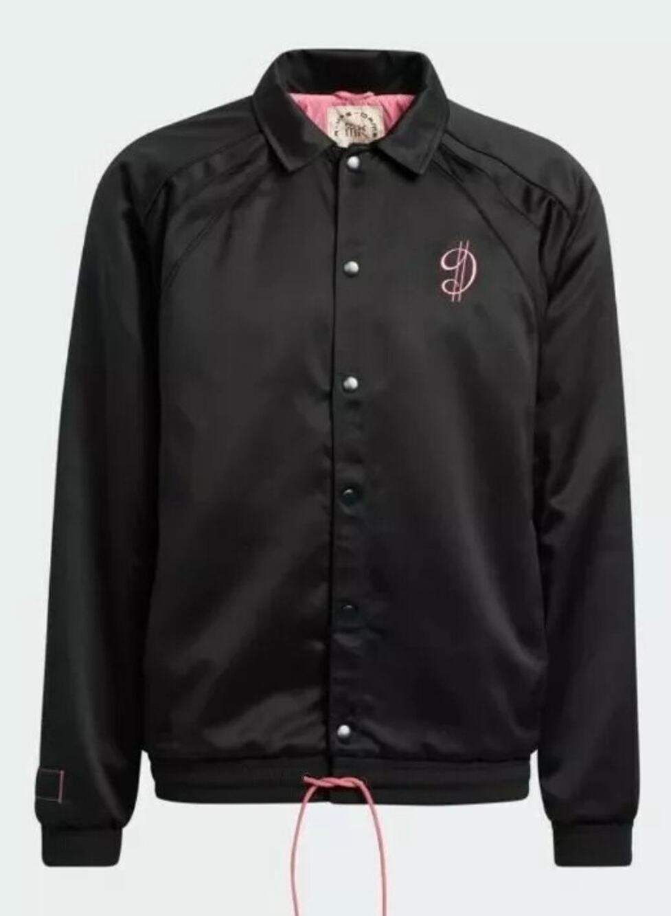 $140 Adidas Dame Dolla EXTPLY Black Basketball Jacket Men's XLT XL-Tall GU0180